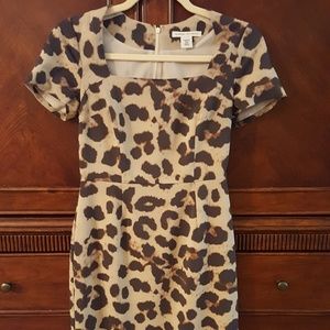 Banana Republic 00P Animal Print Dress